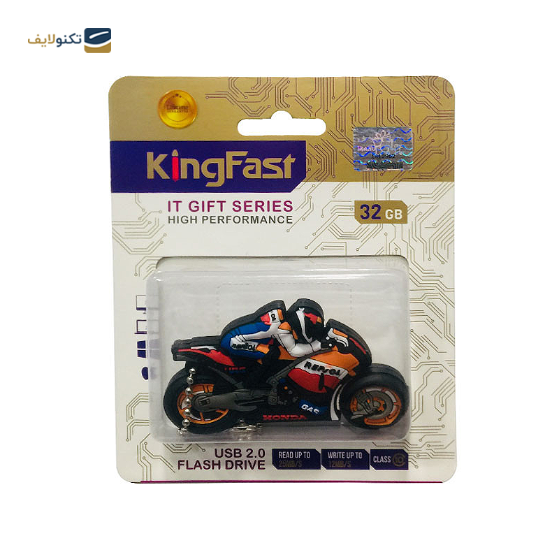 فلش مموری کینگ فست مدل MR-10 ظرفیت 32 گیگابایت  - KingFast MR-10 Flash Memory - 32GB