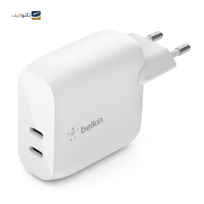 شارژر دیواری بلکین مدل WCB006vf توان 40 وات  - Belkin WCB006vf BoostCharge 40W Wall Charger