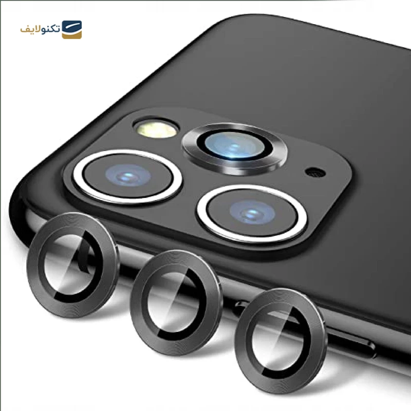 گلس گوشی اپل iPhone 13 Pro Max شهر گلس مدل 2S-RING به همراه محافظ لنز دوربین - Shahr Glass 2S-RING Apple iPhone 13 Pro Max Screen and Camera lens Protector