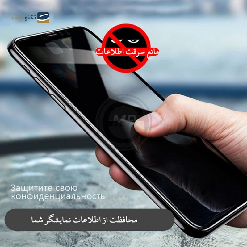محافظ صفحه نمایش گوشی سامسونگ Galaxy A50 شهر گلس سرامیکی پرایوسی مدل CRP  - Shahr Glass ceramic CRP Ceramics Privacy screen protector for Samsung Galaxy A50 / M10s / M21s