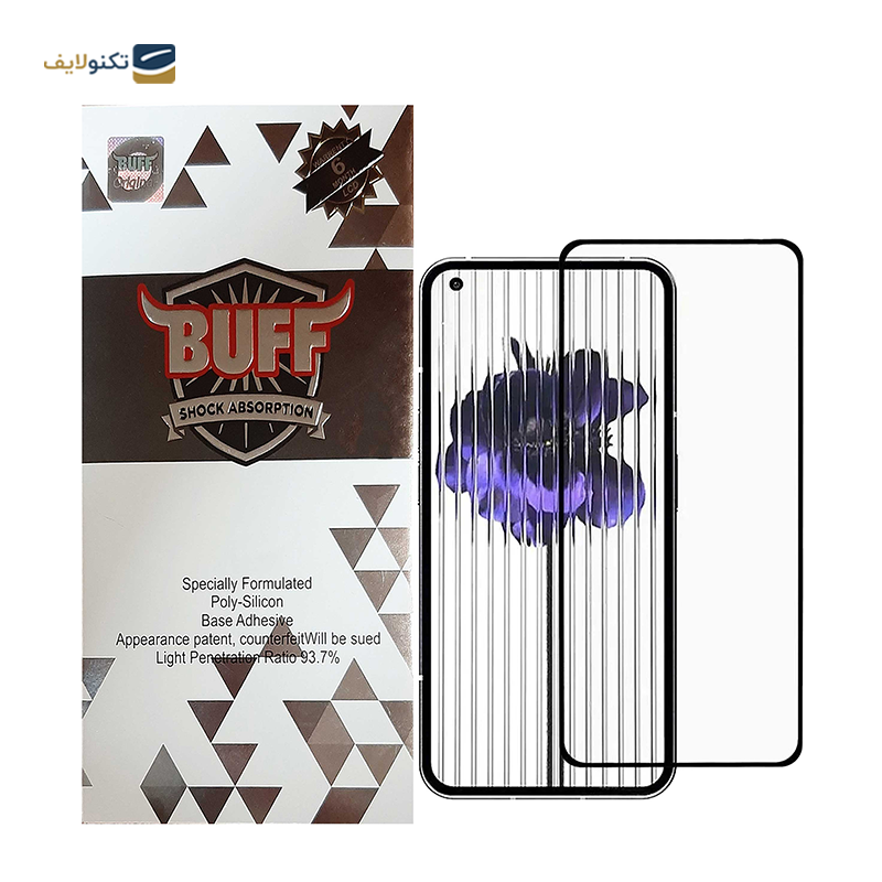 گلس گوشی ناتینگ Phone 1 بوف مدل 5D-Full-G - BUFF 5D-Full-G Glass Screen Protector for Nothing Phone 1