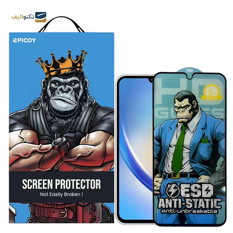 گلس گوشی سامسونگ Galaxy A23 - A13 اپیکوی مدل Gorilla ESD - Epicoy Samsung Galaxy A23 - A13 Gorilla ESD Screen Protector