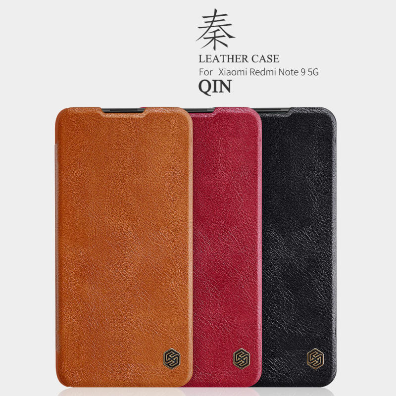 کیف کلاسوری گوشی شیائومی Redmi Note 9T نیلکین مدل Qin  - Nillkin QIN cover for Redmi Note 9T