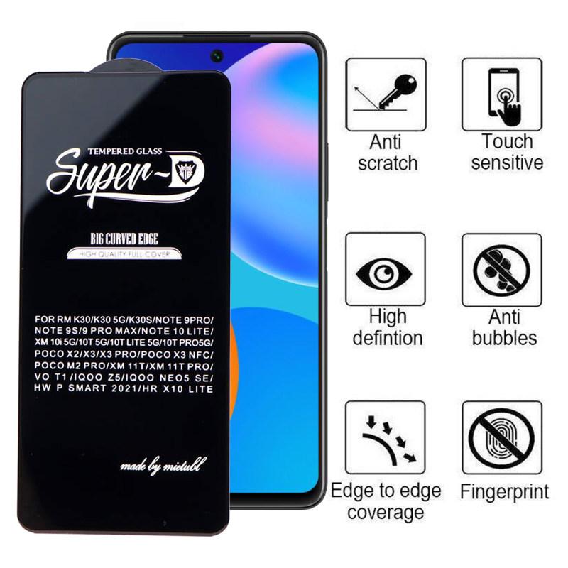 گلس گوشی هوآوی P Smart 2021 / X10 Lite اپیکوی مدل Super 5D - Epicoy Super 5D P Smart 2021 / X10 Lite Screen Protector