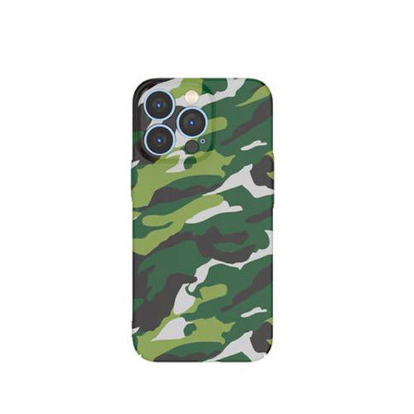 کاور گوشی اپل iPhone 13 Pro Max گرین مدل Camouflage  - Green Lion Camouflage Cover for iPhone 13 Pro Max