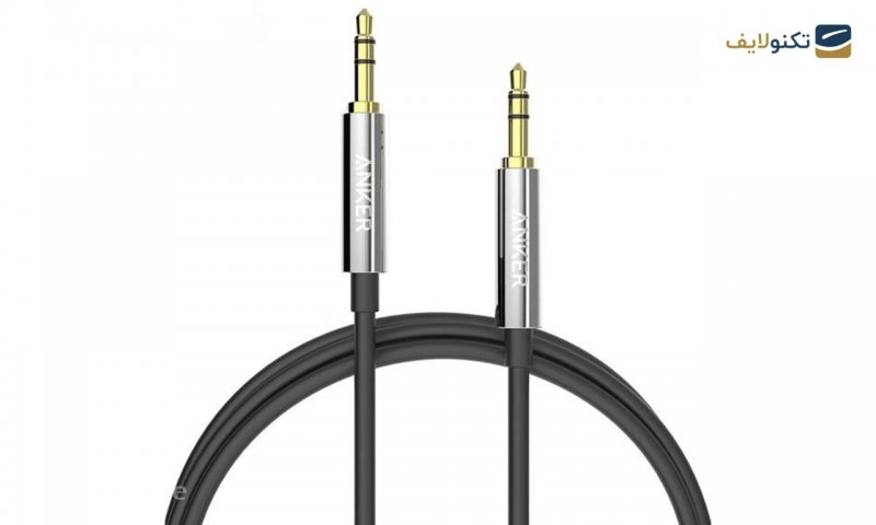 کابل انتقال صدا 3.5 میلی متری انکر مدل A7123 Premium به طول 1.2 متر - Anker A7123 Premium 3.5mm Auxiliary Audio Cable 1.2m