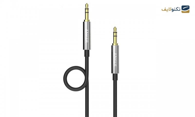 کابل انتقال صدا 3.5 میلی متری انکر مدل A7123 Premium به طول 1.2 متر - Anker A7123 Premium 3.5mm Auxiliary Audio Cable 1.2m