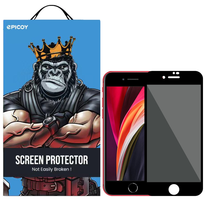 گلس گوشی اپل iPhone SE 2022 / SE 2020 / 8 / 7 اپیکوی حریم شخصی مدل pry - Epicoy pry iPhone SE 2022 / SE 2020 / 8 / 7 privacy Screen Protector