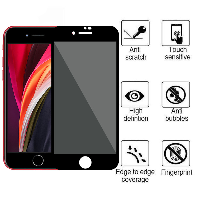 گلس گوشی اپل iPhone SE 2022 / SE 2020 / 8 / 7 اپیکوی حریم شخصی مدل pry - Epicoy pry iPhone SE 2022 / SE 2020 / 8 / 7 privacy Screen Protector