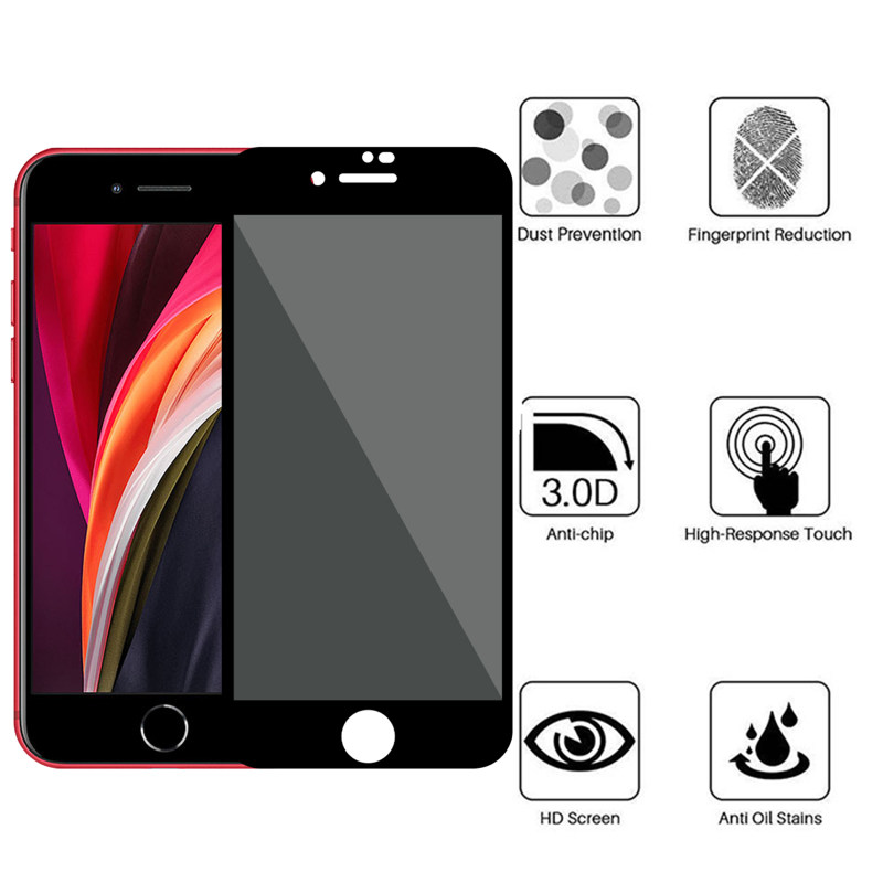 گلس گوشی اپل iPhone SE 2022 / SE 2020 / 8 / 7 اپیکوی حریم شخصی مدل pry - Epicoy pry iPhone SE 2022 / SE 2020 / 8 / 7 privacy Screen Protector