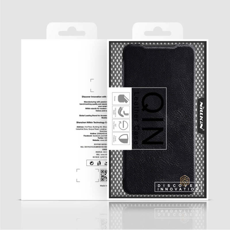 کاور گوشی شیائومی 12/ 12X نیلکین مدل qin   - Nillkin qin cover for Xiaomi 12/ 12X