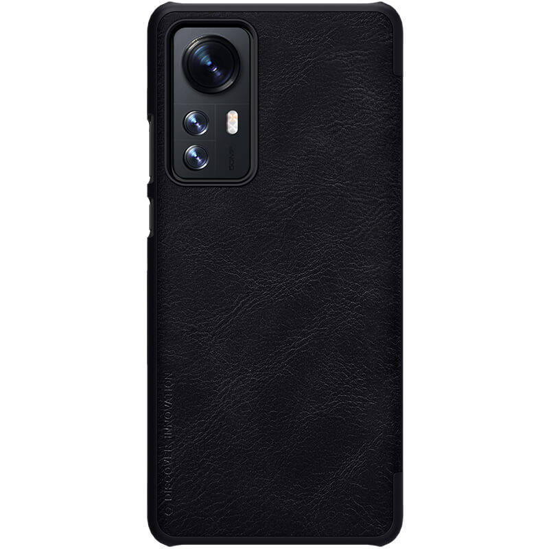 کاور گوشی شیائومی 12/ 12X نیلکین مدل qin   - Nillkin qin cover for Xiaomi 12/ 12X