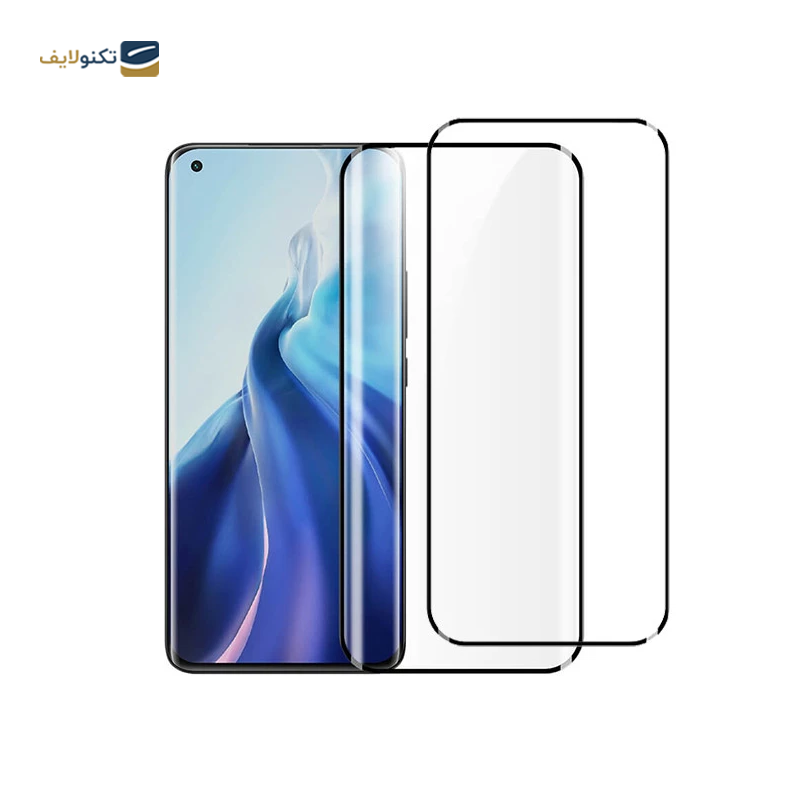 گلس گوشی شیائومی Mi 11 - Mi11 Pro - Mi 11 Ultra نیلکین مدل Impact Resistant بسته دو عددی - Nillkin Impact Resistant Screen Protector For Xiaomi Mi 11 - Mi11 Pro - Mi 11 Ultra