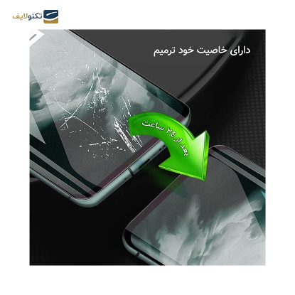گلس گوشی موتورولا Edge 40 راک اسپیس مات مدل HyMTT - Rock Space HyMTT Screen Protector for Motorola Edge 40