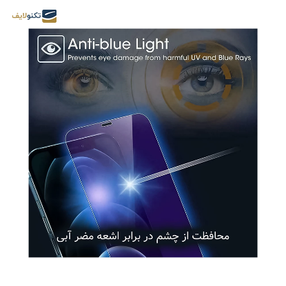 گلس گوشی موتورولا Edge 40 راک اسپیس مدل HyBLU - Rock Space HyBLU Screen Protector for Motorola Edge 40