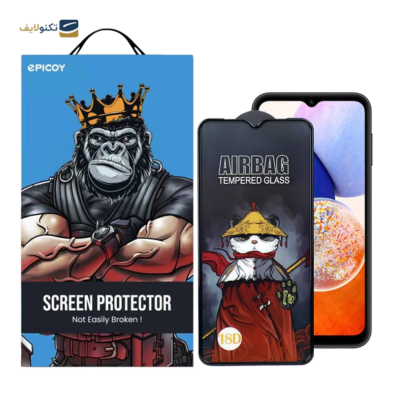 گلس گوشی سامسونگ Galaxy A23 / A14 اپیکوی مدل AirBag  - Epicoy AirBag Screen Protector for Samsung Galaxy A23 / A14