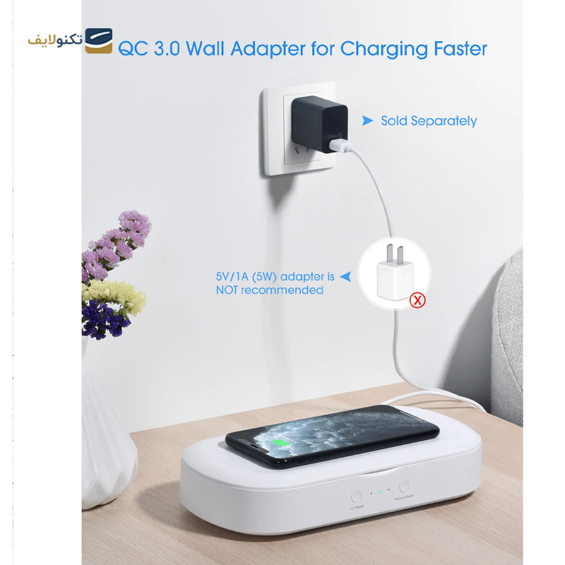 شارژر بی سیم پرووان مدل PWL805 - ProOne PWL805 wireless charger