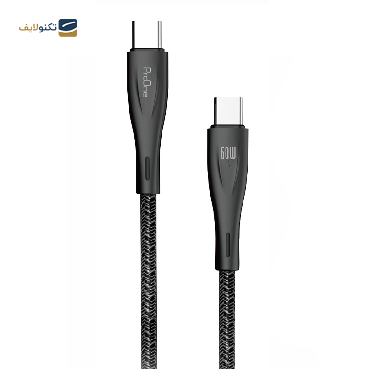 کابل دو سر تایپ سی پرووان مدل PCC112 طول 1 متر - ProOne PCC112 USB-C to USB-C cable 1m