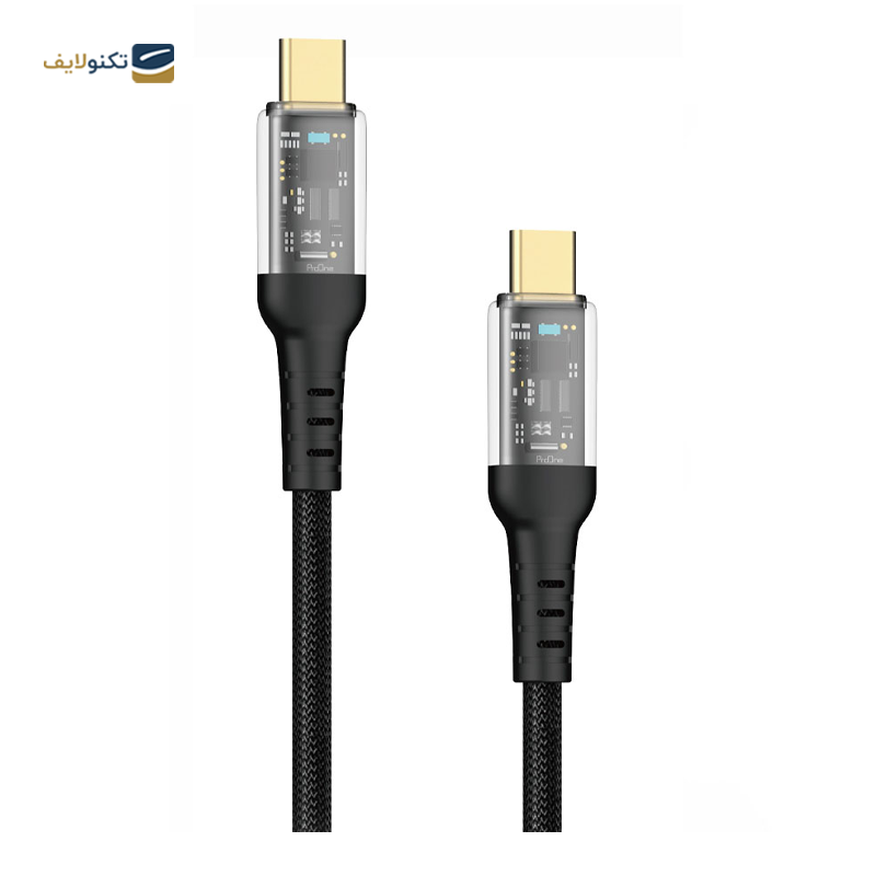 کابل دو سر تایپ سی پرووان مدل PCC113 طول 1 متر - ProOne PCC113 USB-C to USB-C cable 1m