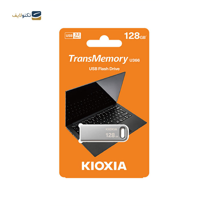 فلش مموری کیوکسیا مدل U366 ظرفیت 128 گیگابایت - Kioxia USB 3.2 U366 Flash Memory - 128GB