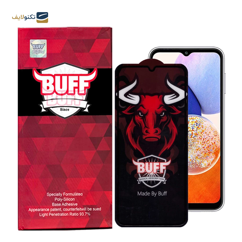 محافظ صفحه نمایش گوشی سامسونگ Galaxy A14 بوف سرامیکی مدل Pro - BUFF Pro ceramic Screen Protector for Samsung Galaxy A14