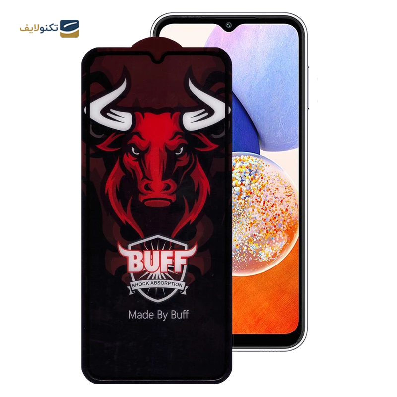 محافظ صفحه نمایش گوشی سامسونگ Galaxy A14 بوف سرامیکی مدل Pro - BUFF Pro ceramic Screen Protector for Samsung Galaxy A14