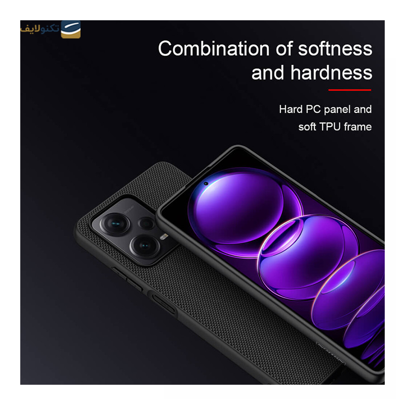 کاور گوشی شیائومی Redmi Note 12 Pro Plus نیلکین مدل texured  - Nillkin texure Cover for Xiaomi Redmi Note 12 Pro Plus