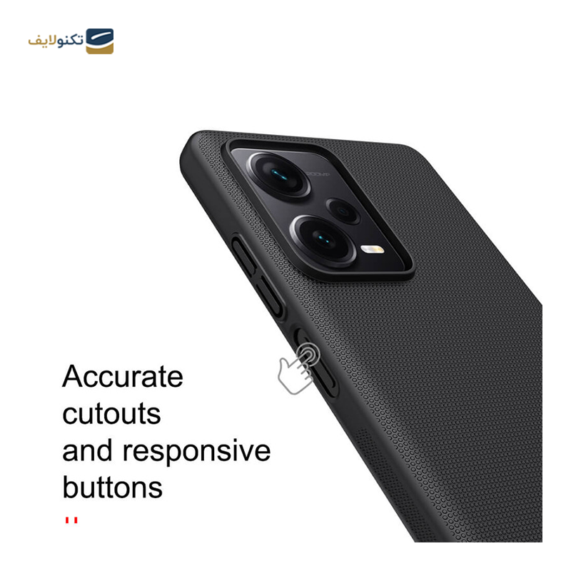 کاور گوشی شیائومی Redmi Note 12 Pro Plus نیلکین مدل Super Frosted Shield - Nillkin Super Frosted Shield Cover For Xiaomi Redmi Note 12 Pro Plus