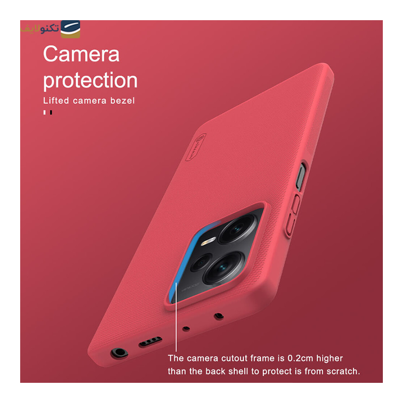 کاور گوشی شیائومی Redmi Note 12 Pro Plus نیلکین مدل Super Frosted Shield - Nillkin Super Frosted Shield Cover For Xiaomi Redmi Note 12 Pro Plus