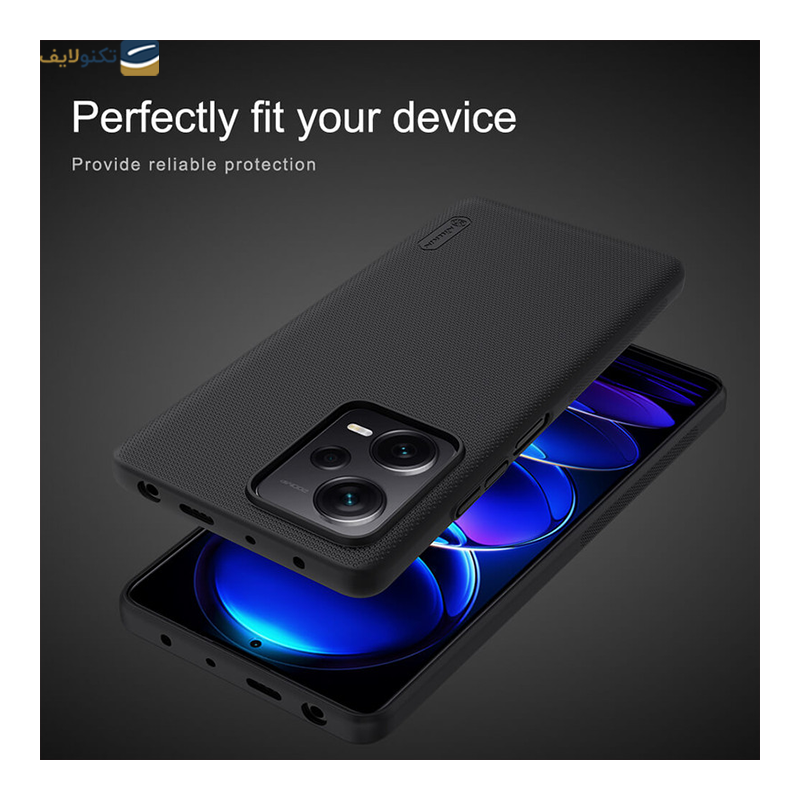 کاور گوشی شیائومی Redmi Note 12 Pro Plus نیلکین مدل Super Frosted Shield - Nillkin Super Frosted Shield Cover For Xiaomi Redmi Note 12 Pro Plus