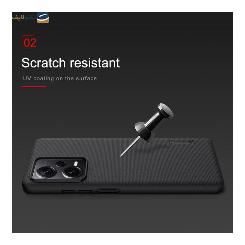 کاور گوشی شیائومی Redmi Note 12 Pro Plus نیلکین مدل Super Frosted Shield - Nillkin Super Frosted Shield Cover For Xiaomi Redmi Note 12 Pro Plus