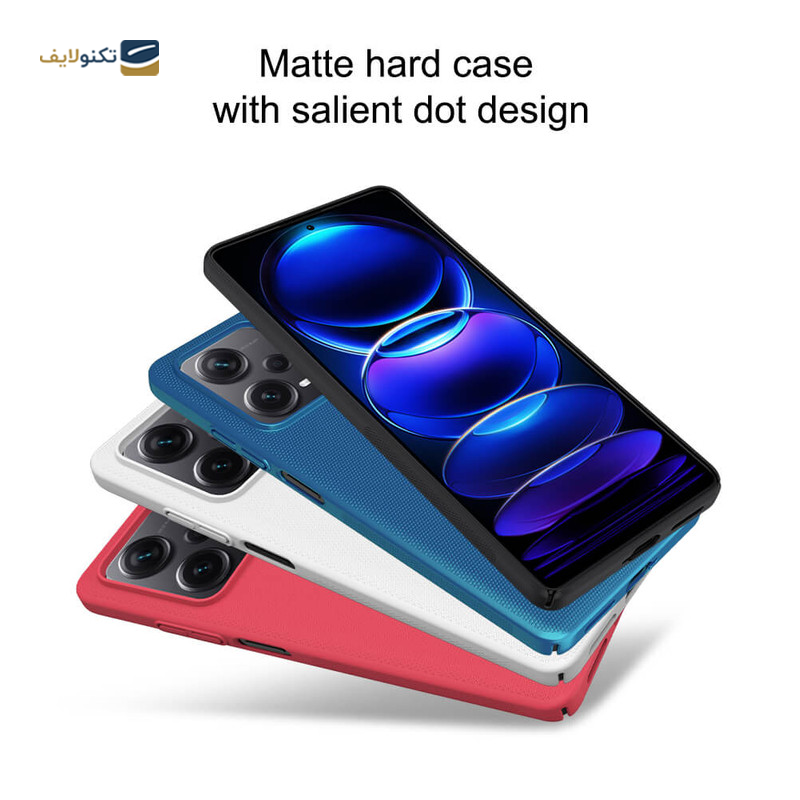 کاور گوشی شیائومی Redmi Note 12 Pro Plus نیلکین مدل Super Frosted Shield - Nillkin Super Frosted Shield Cover For Xiaomi Redmi Note 12 Pro Plus