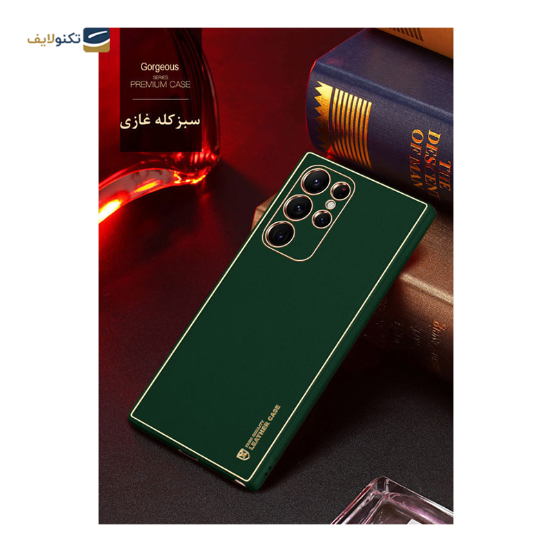 کاور گوشی سامسونگ Galaxy S22 Ultra 5G اپیکوی مدل Leather - Epicoy Leather Cover for Samsung Galaxy S22 Ultra 5G