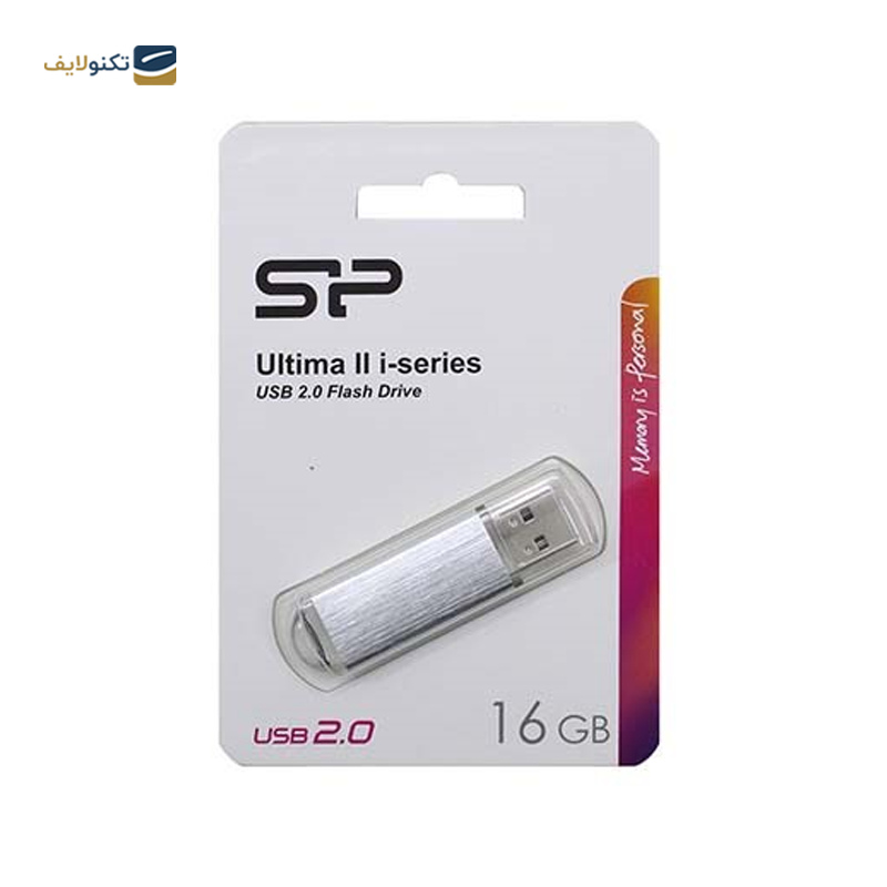 فلش مموری سیلیکون پاور مدل Ultima II I-Series ظرفیت 16 گیگابایت - Silicon Power Ultima II I-Series Flash Memory - 16GB