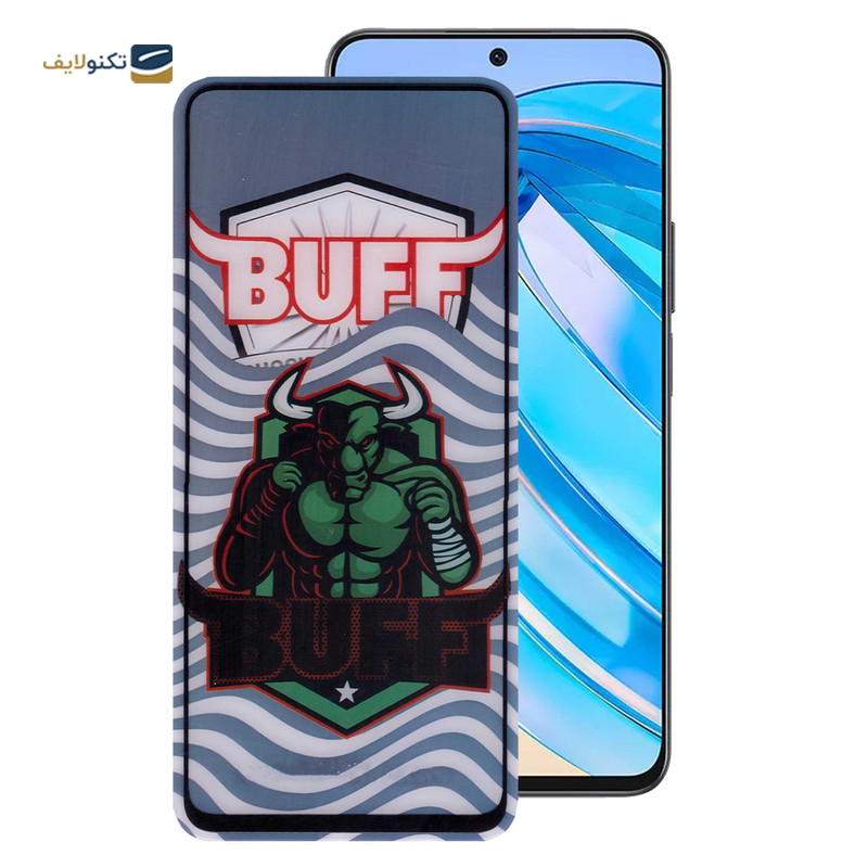 گلس گوشی آنر X8a بوف مدل Super Power-G 5D - Buff HONOR X8a Super Power-G 5D Screen Protector