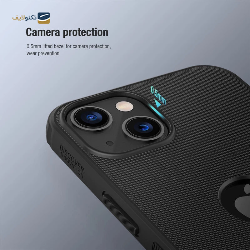 کاور گوشی اپل iPhone 13 - 14 نیلکین مدل (Super Frosted Shield Pro (Logo cutout  - Nillkin (Super Frosted Shield Pro (Logo cutout  Cover for iPhone 13 - 14