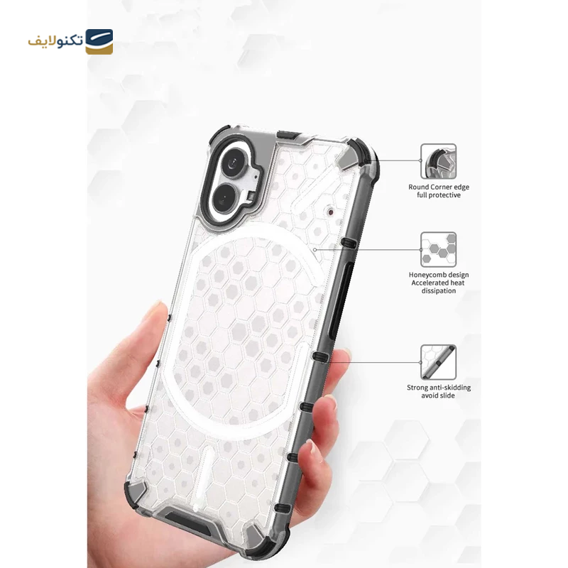 کاور گوشی ناتینگ Phone 1 اپیکوی مدل Honeycomb - Epicoy Honeycomb Cover for Nothing Phone 1