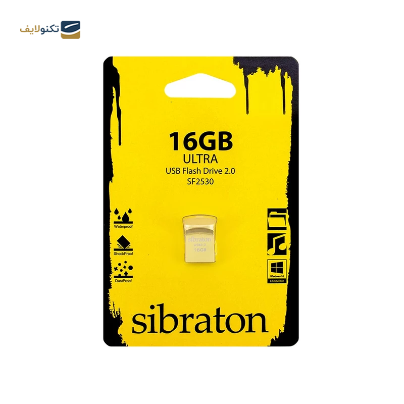 فلش مموری سیبراتون مدل SF2530 ظرفیت 16 گیگابایت - Sibraton SF2530 Flash Memory - 16GB