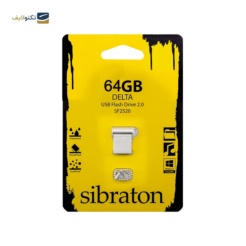 فلش مموری سیبراتون مدل SF2520 ظرفیت 64 گیگابایت - Sibraton SF2520 Flash Memory - 64GB