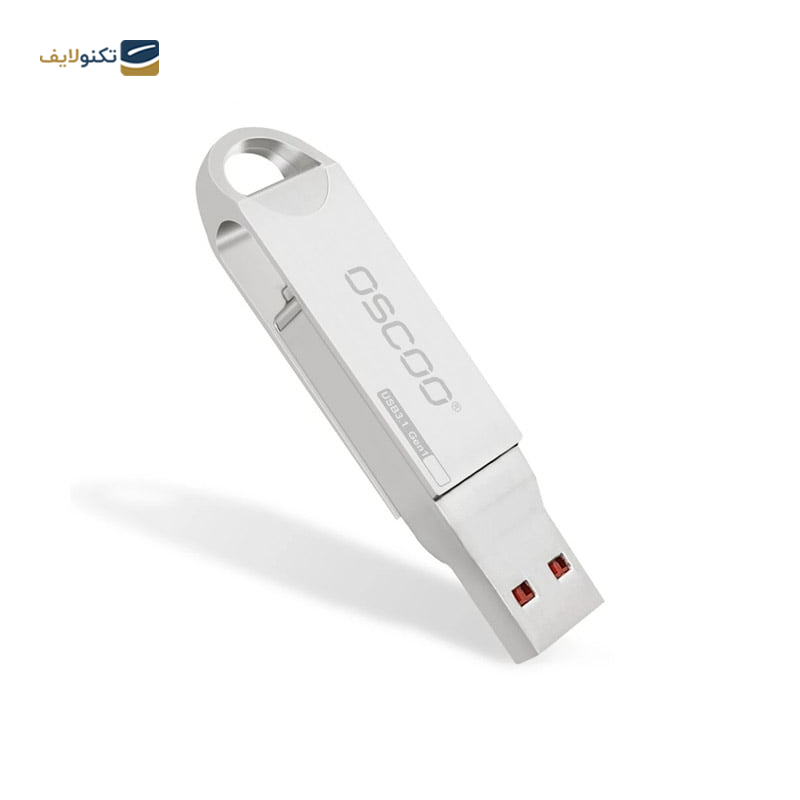 فلش مموری اوسکو مدل CU-002 USB3 ظرفیت 64 گیگابایت - OSCOO CU-002 USB3 Flash Memory-64GB