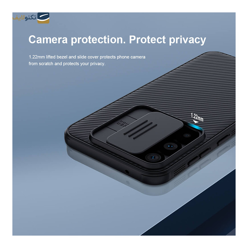 قاب گوشی سامسونگ Galaxy S23 FE نیلکین مدل CamShield Pro - Nillkin CamShield Pro Cover For Samsung Galaxy S23 FE