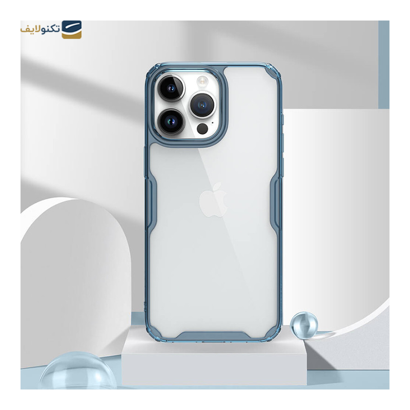 قاب گوشی اپل iPhone 15 Pro نیلکین مدل Nature TPU Pro - Nillkin Nature TPU Pro Cover For Apple iPhone 15 Pro