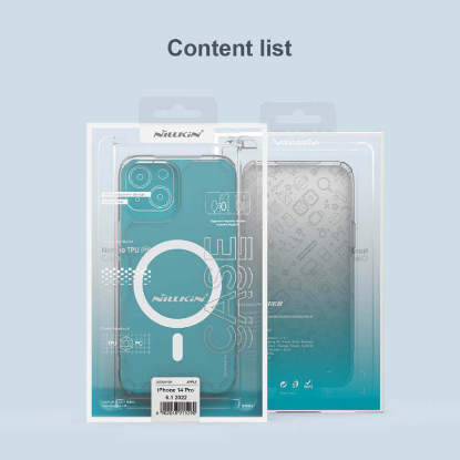 کاور گوشی اپل iPhone 15 Pro Max نیلکین مدل Nature TPU Pro Magnetic - Nillkin Nature TPU Pro Magnetic Cover For Apple iPhone 15 Pro Max