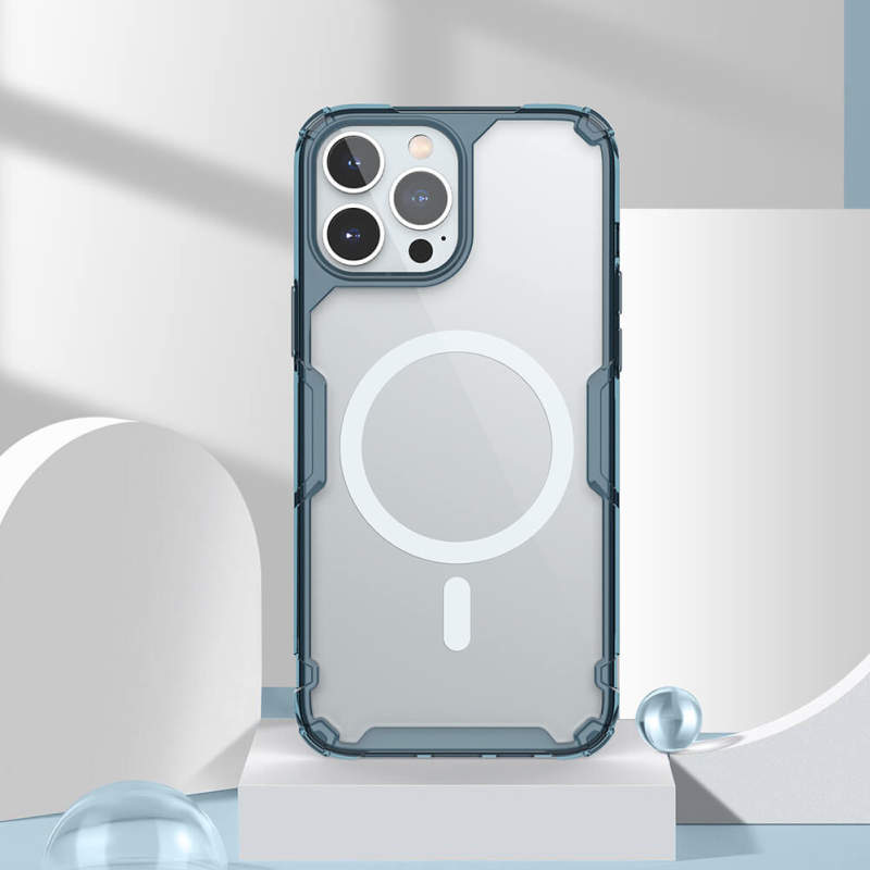کاور گوشی اپل iPhone 15 Pro Max نیلکین مدل Nature TPU Pro Magnetic - Nillkin Nature TPU Pro Magnetic Cover For Apple iPhone 15 Pro Max