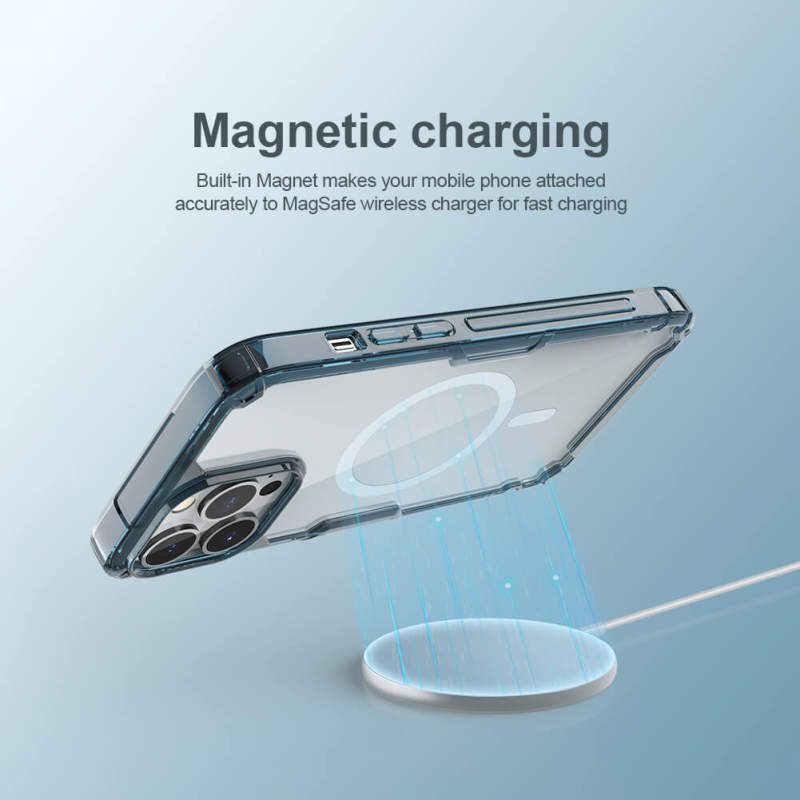 کاور گوشی اپل iPhone 15 Pro Max نیلکین مدل Nature TPU Pro Magnetic - Nillkin Nature TPU Pro Magnetic Cover For Apple iPhone 15 Pro Max
