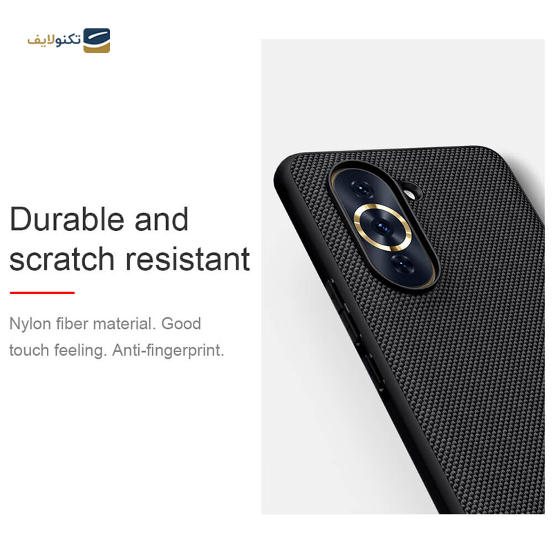 کاور گوشی هوآوی Nova 10 Pro نیلکین مدل Textured nylon fiber - Nillkin Super Textured nylon fiber Cover For Huawei Nova 10 Pro