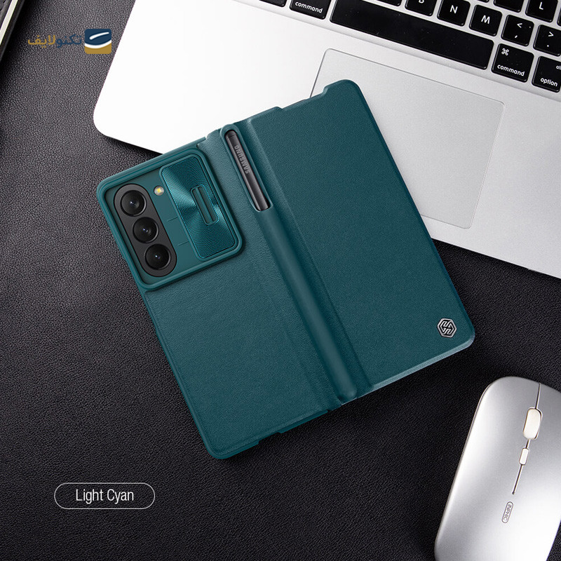 قاب گوشی سامسونگ Galaxy Z Fold 5 نیلکین مدل Qin Pro Leather - Nilkin Qin Pro Leather Cover For sumsung Galaxy Z Fold 5