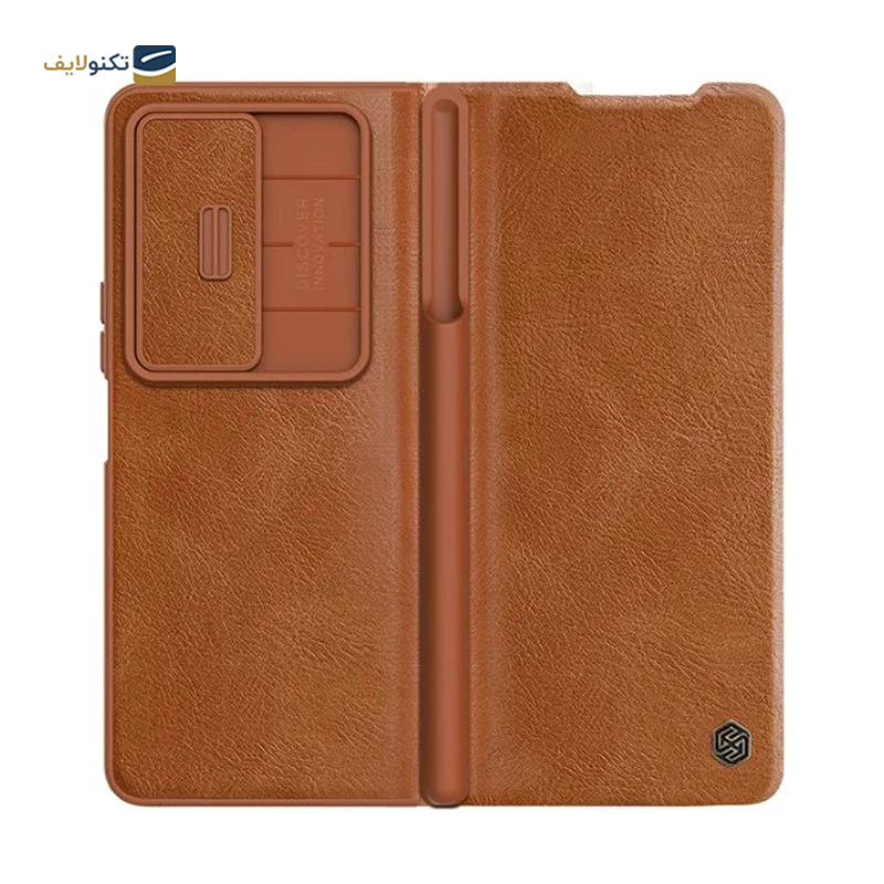 قاب گوشی سامسونگ Galaxy Z Fold 5 نیلکین مدل Qin Pro Leather - Nilkin Qin Pro Leather Cover For sumsung Galaxy Z Fold 5