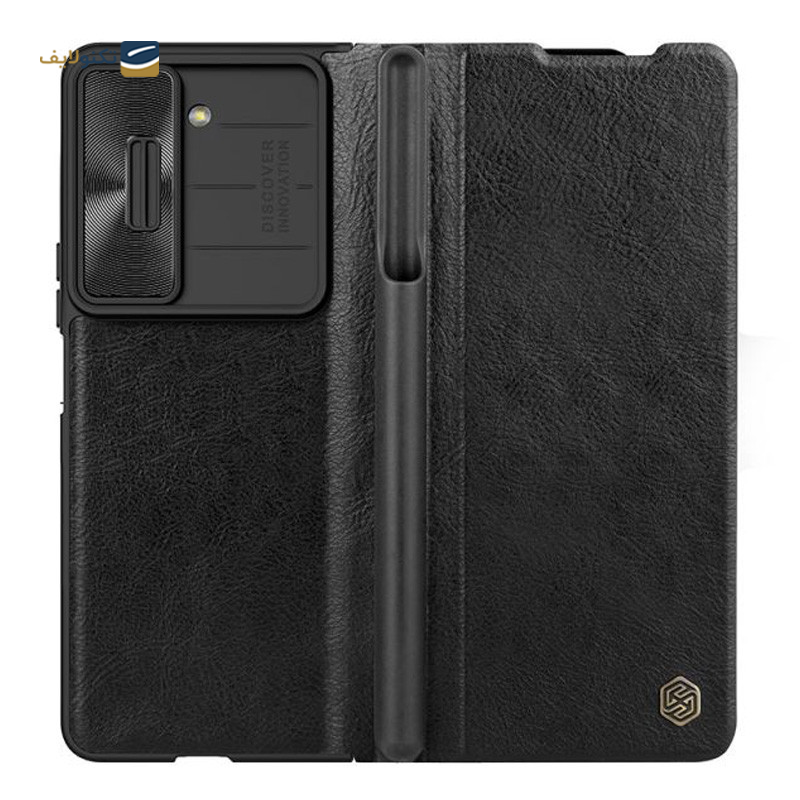 قاب گوشی سامسونگ Galaxy Z Fold 5 نیلکین مدل Qin Pro Leather - Nilkin Qin Pro Leather Cover For sumsung Galaxy Z Fold 5