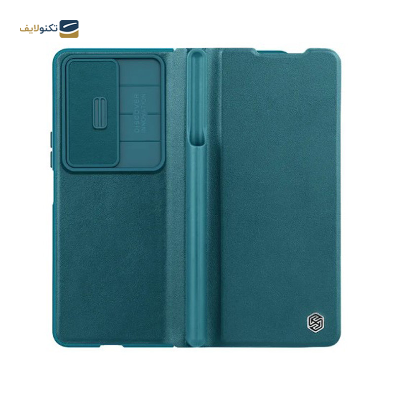 قاب گوشی سامسونگ Galaxy Z Fold 5 نیلکین مدل Qin Pro Leather - Nilkin Qin Pro Leather Cover For sumsung Galaxy Z Fold 5